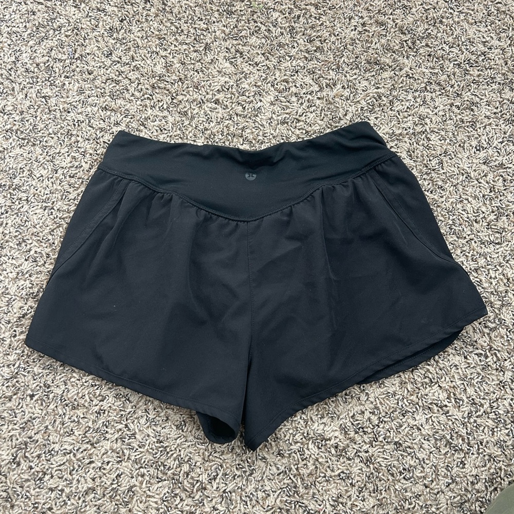 RBX Black Women's Athletic Shorts